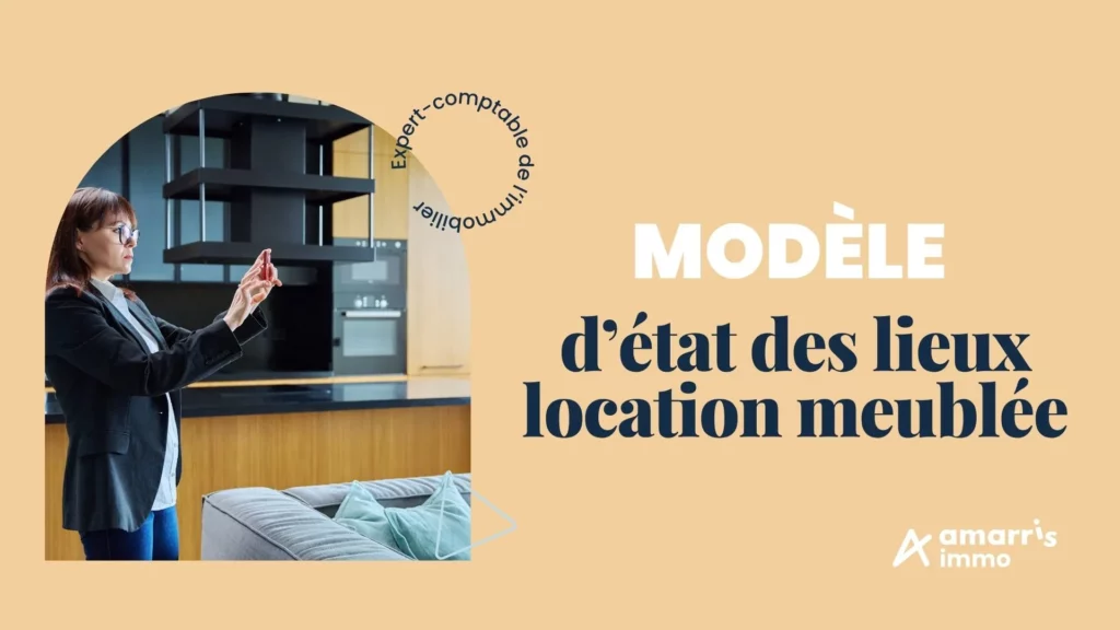 Modèle d'état des lieux meublé à télécharger