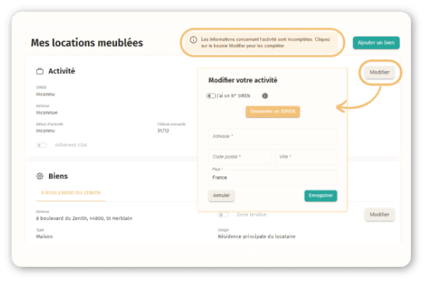 Déclarez vos revenus locatifs meublé avec Solo by Amarris Immo