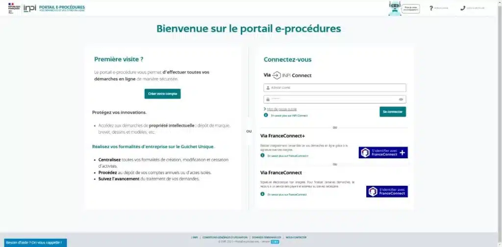 portail inpi sci
