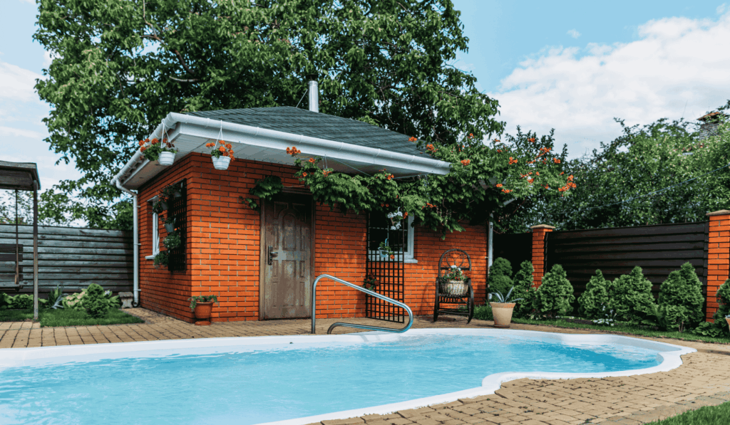 Pool house locatif saisonnier estival