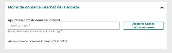 nom domaine société inpi