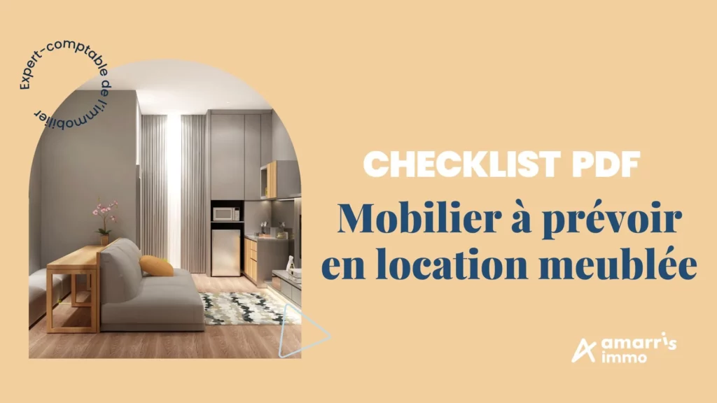 Liste PDF du mobilier en location meublée à télécharger