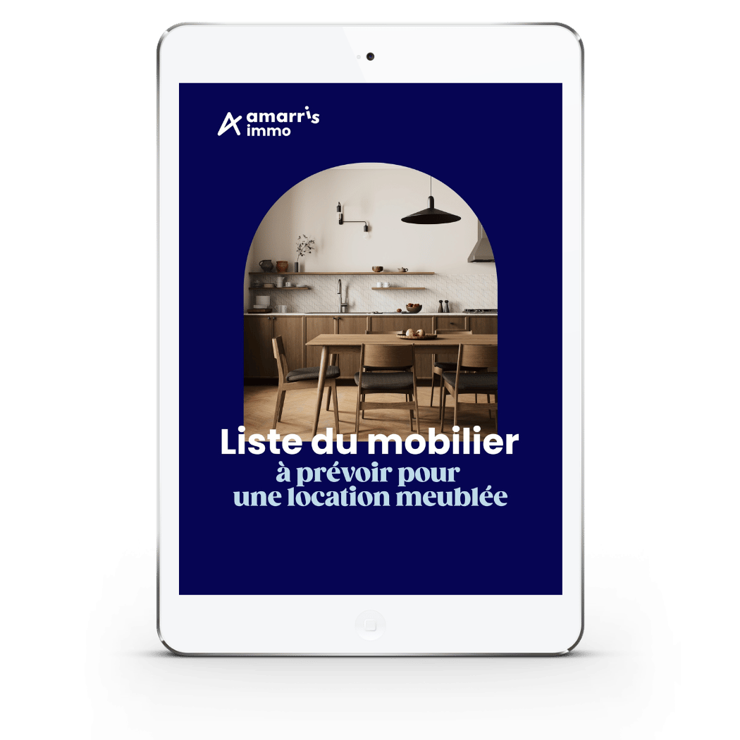 Liste PDF du mobilier en location meublée