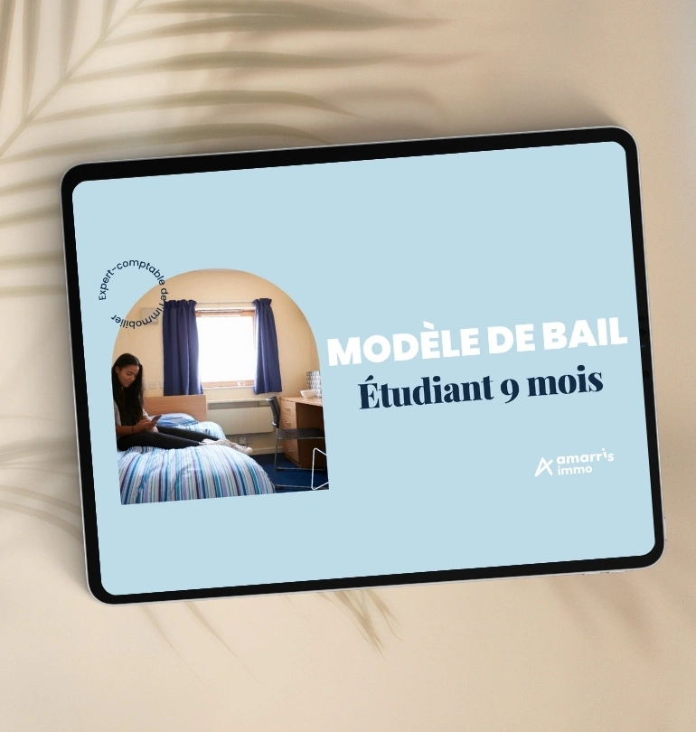 Modèle gratuit de bail étudiant 9 mois