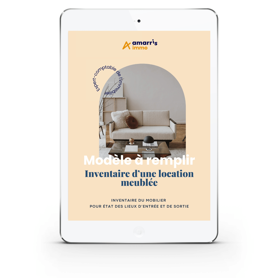 Modèle gratuit d'inventaire pour location meublée